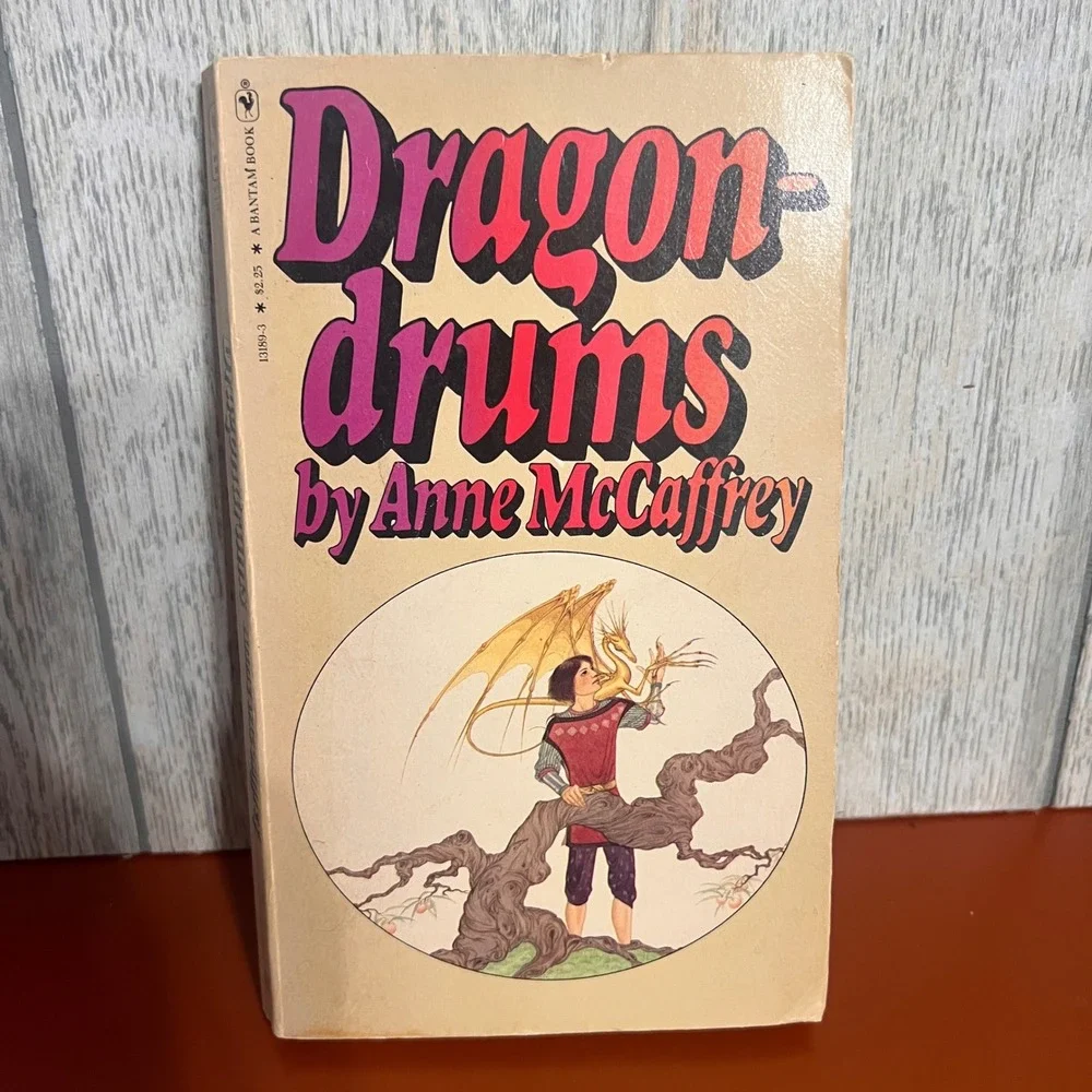 Dragondrums Anne McCaffrey Pern Harper Hall Trilogy Vintage Paperback 1980